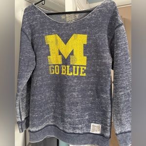 Medium University of Michigan crew neck